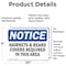 Signmission 7 in Height, 10 in Width, Vinyl Decal, Rectangle OS-2PACK-NS-D-710-L-15772 - alternate 3